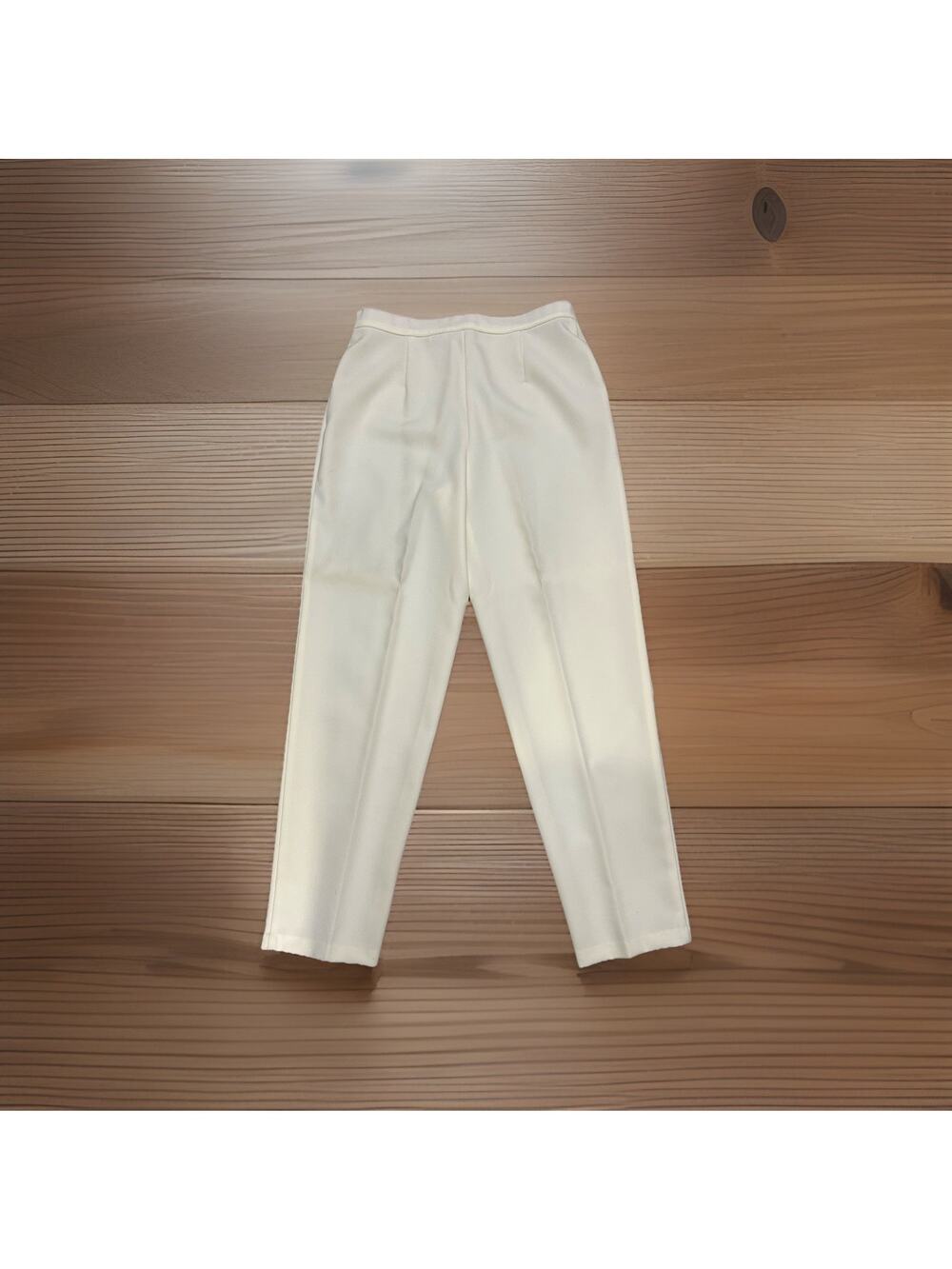 Women’s White Slacks/ Trousers By Bend Over. Size 16